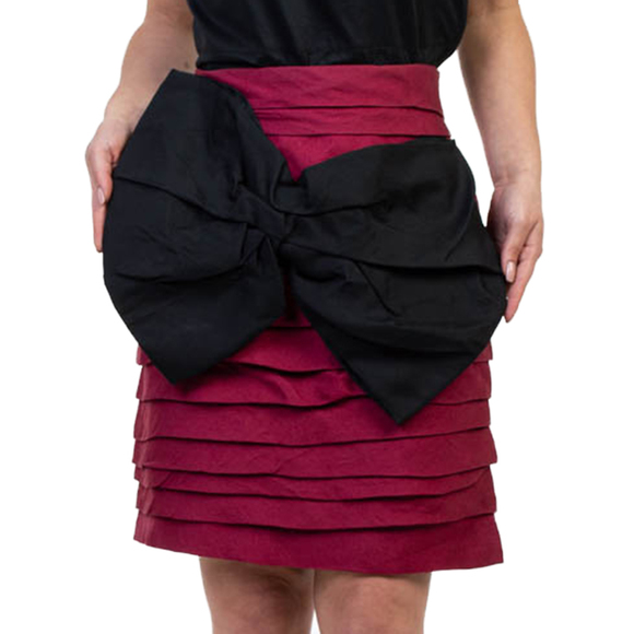 Albino Skirt Women size 29 Black - Picture 2 of 5